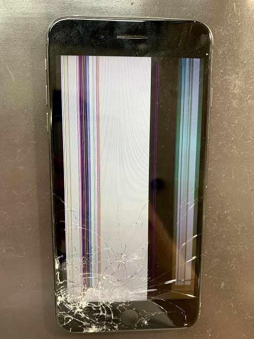 iPhone8Plus　画面交換　ガラス交換