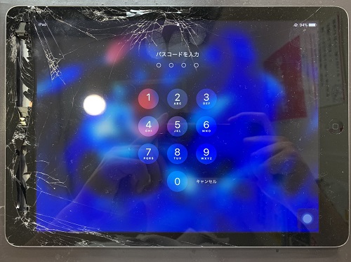 iPadAir ガラス割れ　ガラス交換