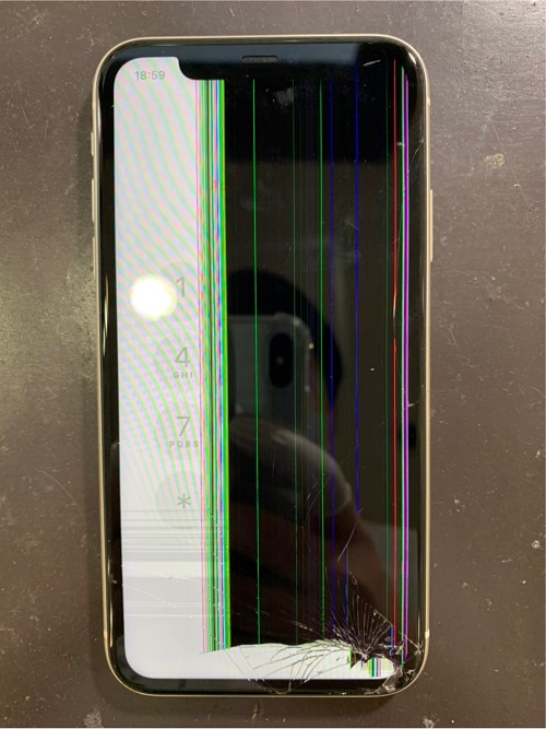 iPhoneXR　画面交換　画面修理