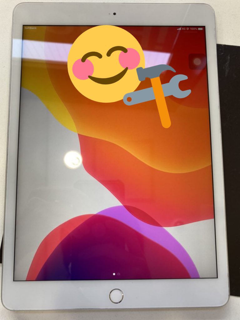 iPad 7 ガラス交換