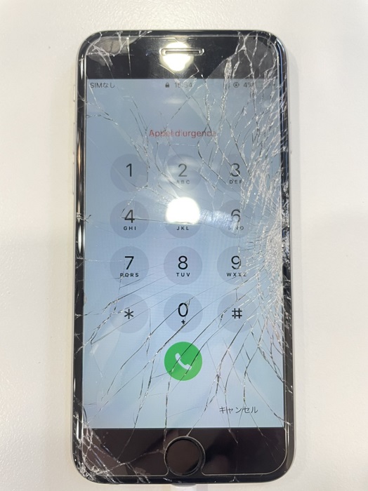 iPhone6 アイフォーン6　液晶　画面割れ　ガラス割れ