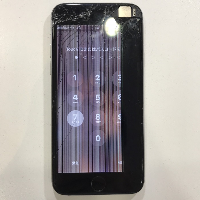 iPhone　修理　画面　液晶　壊れた　修理　交換　福岡　小倉　魚町　北九州
