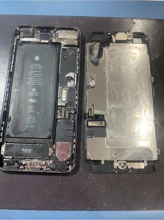 iPhone7plus アイホン　7プラス　画面修理　水没　液晶交換　ガラス　小倉　北九州