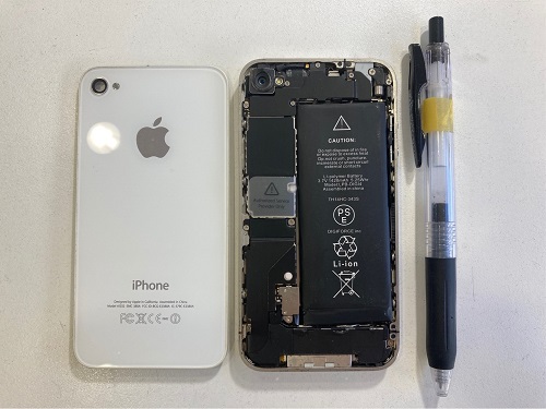 iPhone4のバッテリー交換