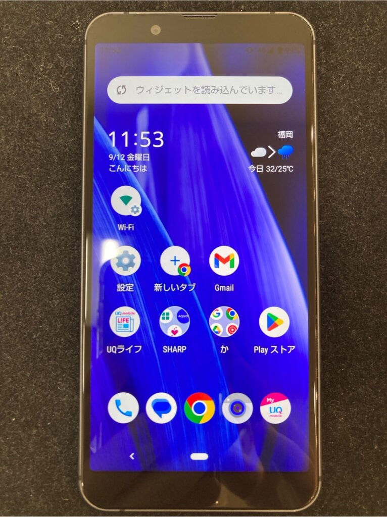 タッチも改善したAQUOS