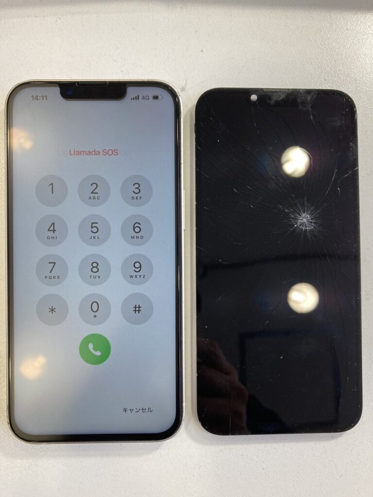 iPhone13を修理した